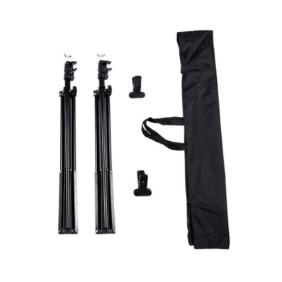 【COD】200cm x 200cm /6ft. x 6ft Heavy Duty Background Stand Backdrop Support System Kit with Carry #7
