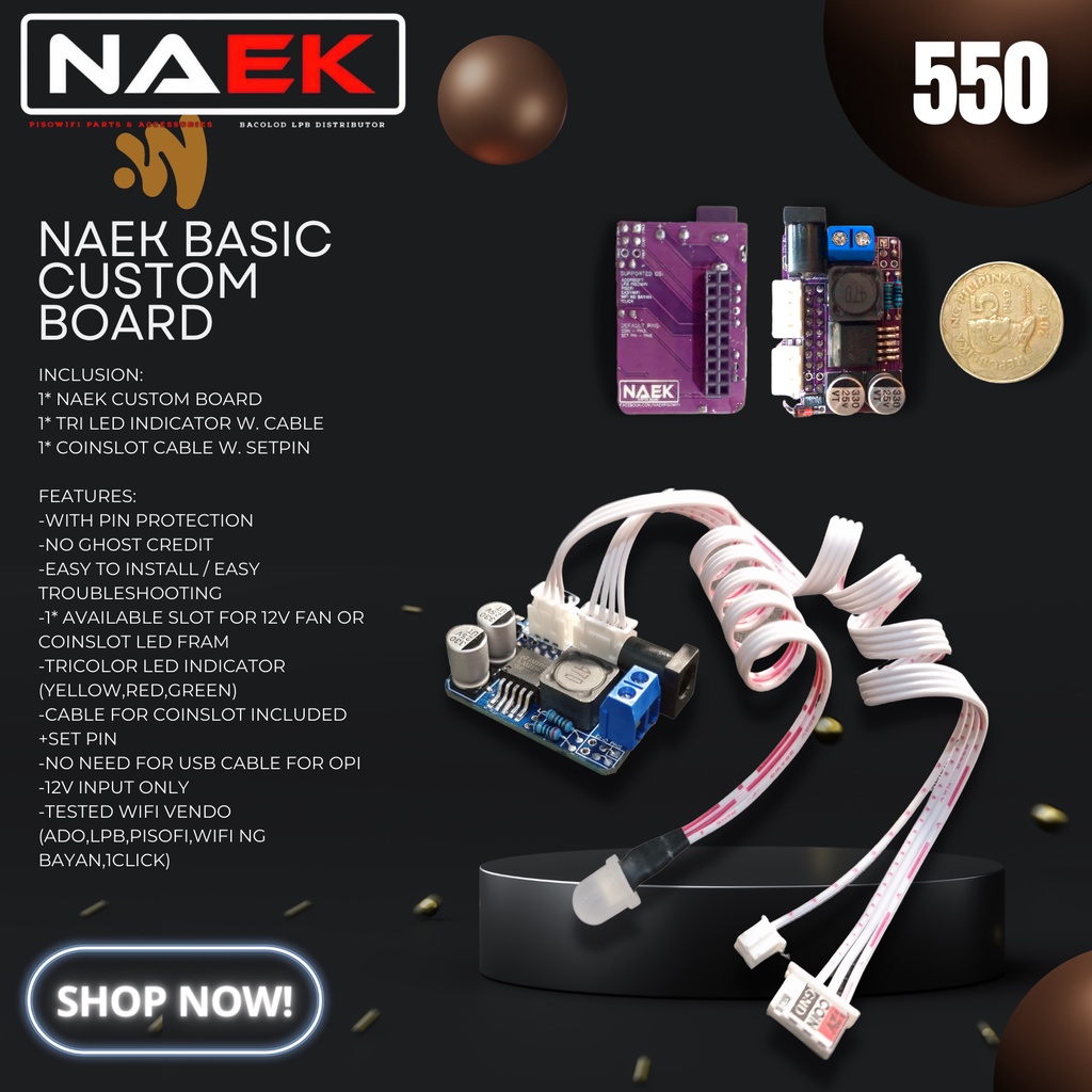 Pisowifi Custom Board / Naek Custom board Shopee Philippines