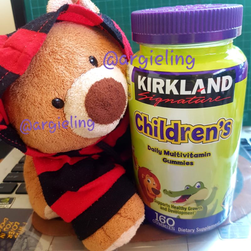 Kirkland Signature Children's Daily Multivitamin Gummies Shopee