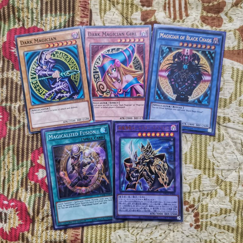 Yugioh! TCG | Dark Magician Mini Bundle (Magicalized Fusion, Magician ...