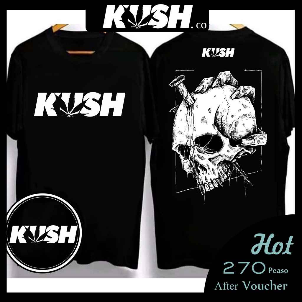 kush t shirt for men kush clothing original oversized shirt Cotton tops Black Tshirts 420 smokes COD