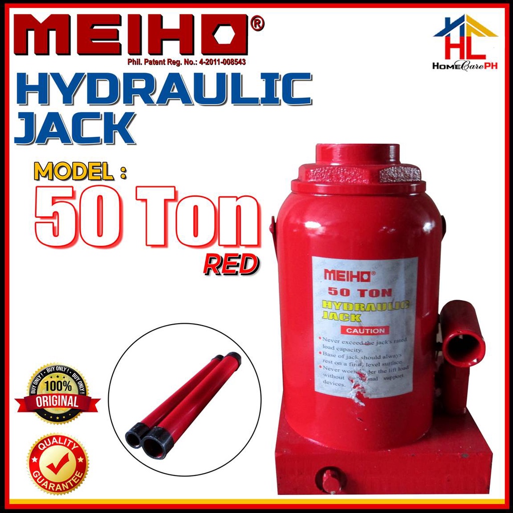 Meiho Hydraulic Jack 50 Ton (Heavy Duty) Shopee Philippines