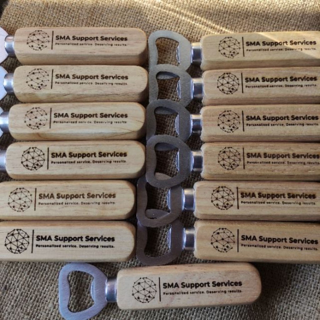 Personalized Wooden Bottle Opener Bulk 80pcs per Order Shopee Philippines
