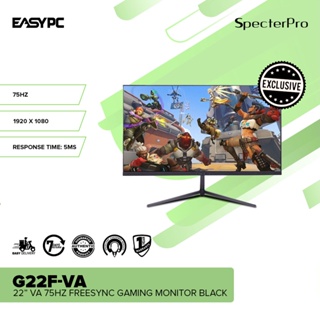 EasyPC | SpecterPro G22F-VA 22 inch VA 75hz FreeSync Gaming Monitor Black | 1080p Resolution