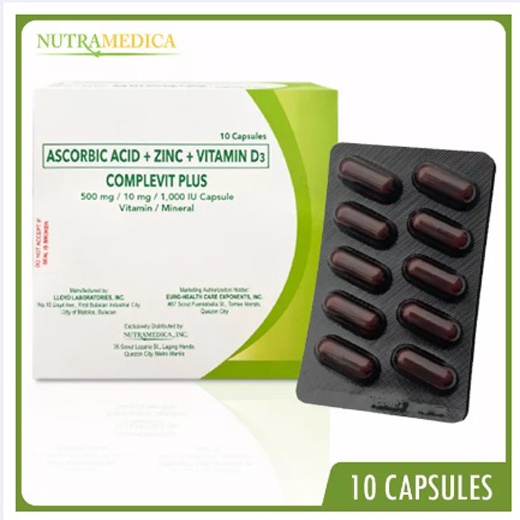 Complevit Plus Vitamin C/Ascorbic Acid, Zinc and Vitamin D3 I