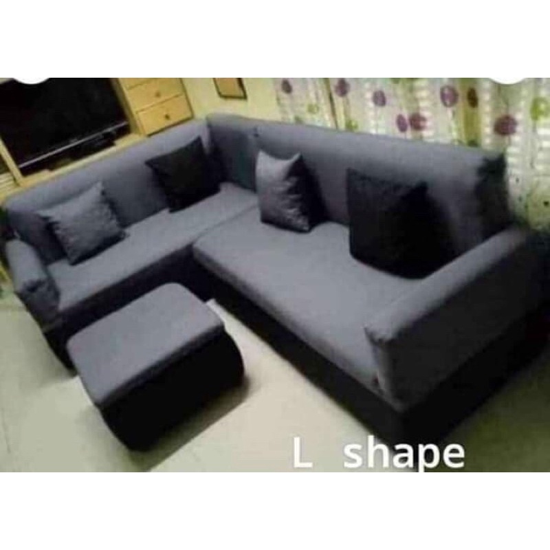 Ltype uratex sofa set Shopee Philippines