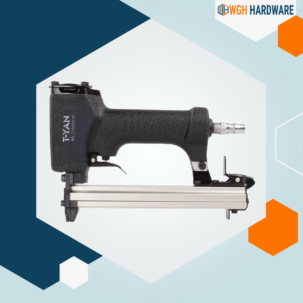 WGH Air Tacker 1013J Gun Heavy Duty Pneumatic Staple Air Nailer Nail