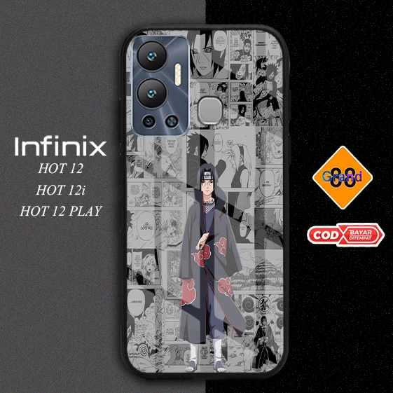 INFINIX HP Grand88 Hard Case 2D GLOSSY ANIME HOT 10S HOT 12 HOT 12i