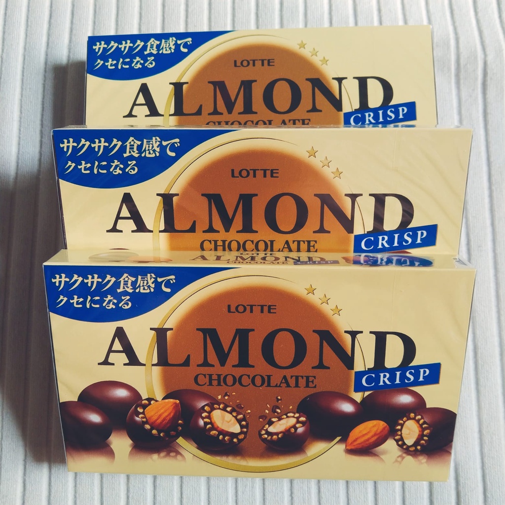 Lotte Almond Crisp Chocolate from Japan Shopee Philippines