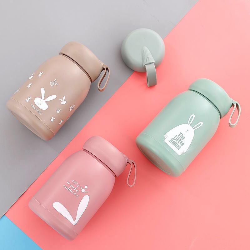 Tumbler Hot and Cold Thumbler Thermal Bottle Rabbit Kids Vacuum Cup