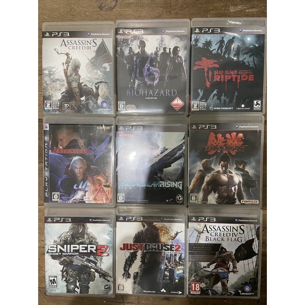 PS3 Games playable English text supported Shopee Philippines