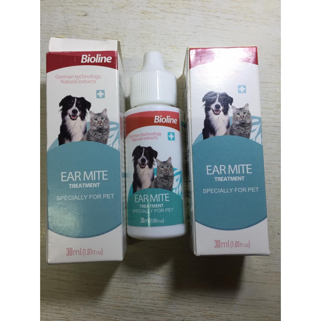 Bioline Ear Mite Treatment for Dogs & Cats (Pets) Shopee Philippines