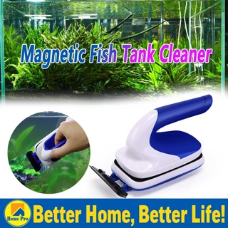 【Hot sale】Magnetic Aquarium Brush Floating Clean Glass Window Algae Scraper Brush Cleaning Tools