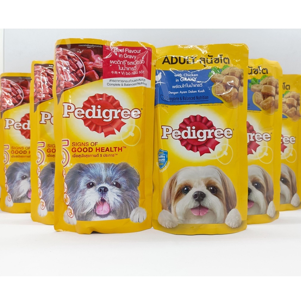 PEDIGREE WET DOG FOOD POUCH 80 TO 130 GRAMS Shopee Philippines