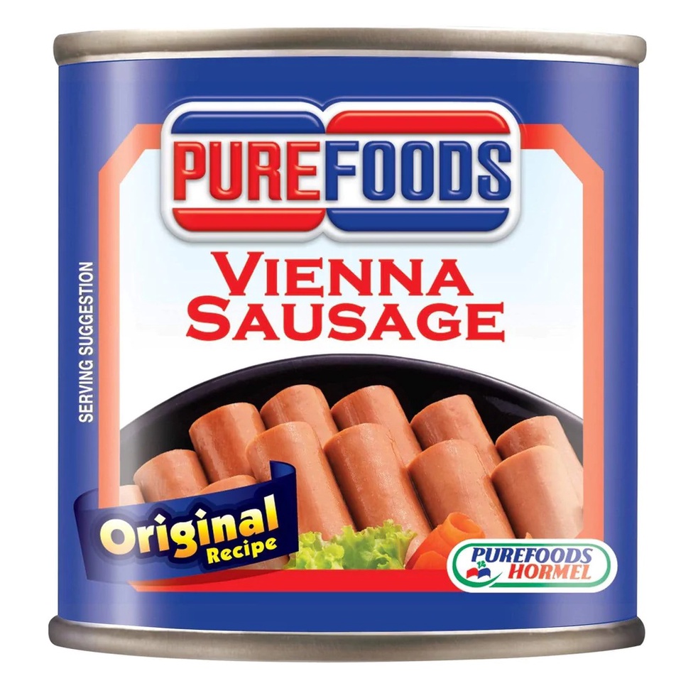 Purefoods Vienna Sausage 230g Original Shopee Philippines