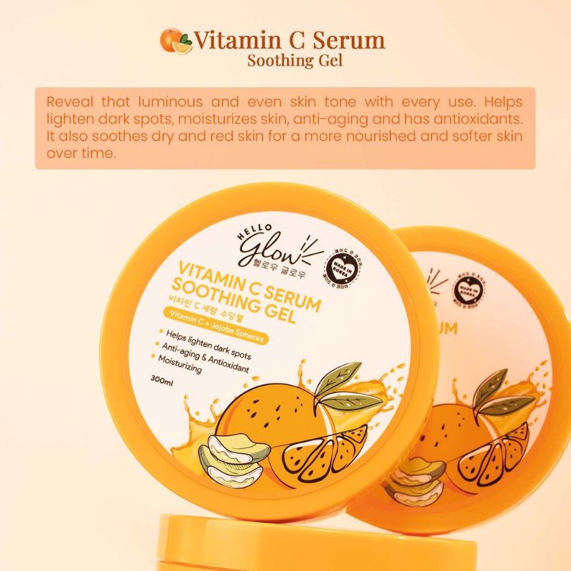 Hello Glow Vitamin C Serum Soothing Gel Shopee Philippines