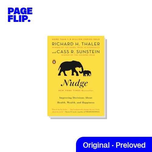 Nudge By Richard Thaler And Cass Sunstein Paperback Shopee Philippines