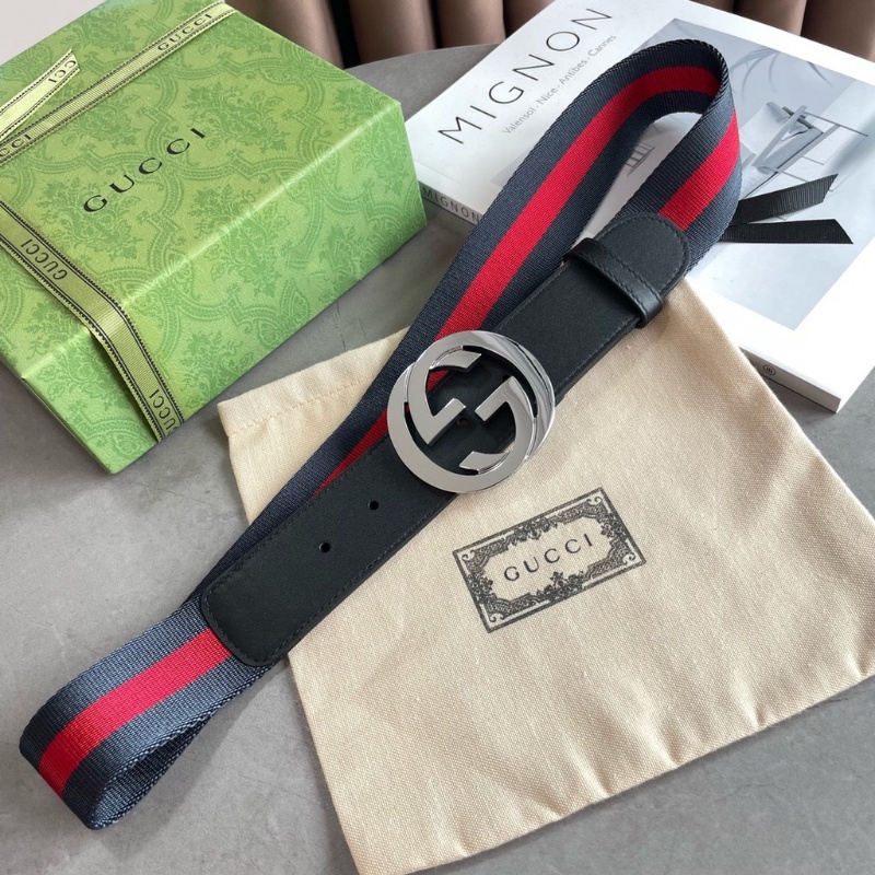 【In Stock】 Top Grade French brand GG Belt 100% Cow Leather Belt With Original Gift Box