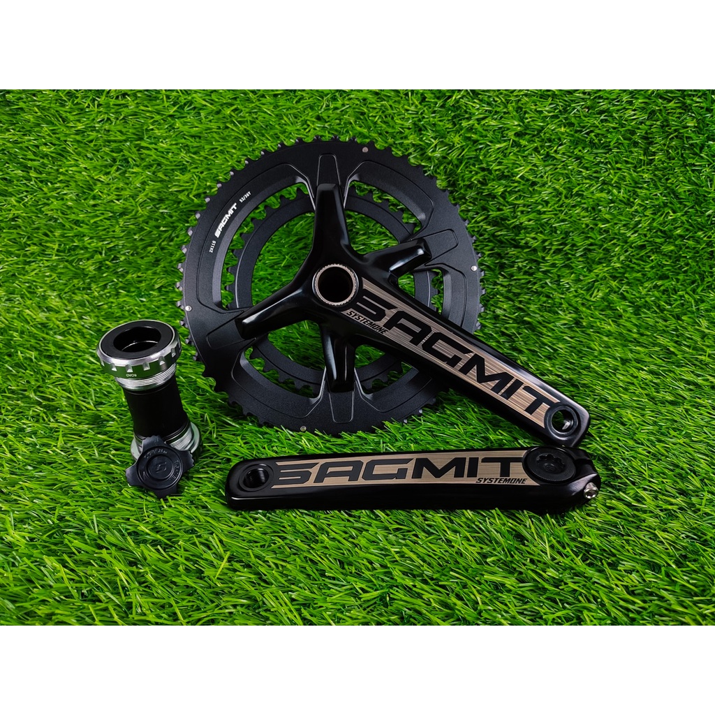 JARVIS Sagmit System One Road Bike Hollowtech Crankset 50/34T w/ Bottom ...