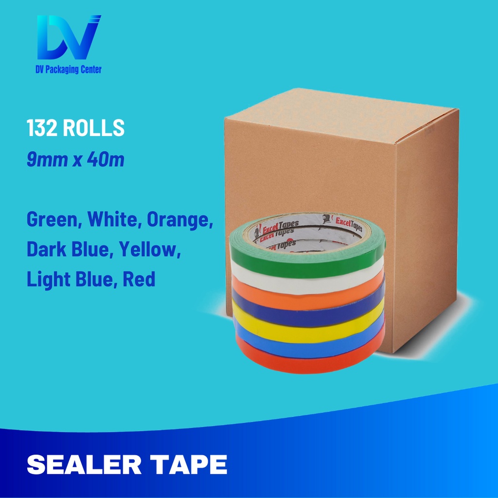 excel-sealer-tape-9mm-x-40m-132-rolls-per-box-shopee-philippines