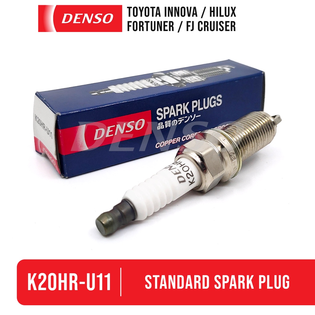 Denso K20HR-U11 Spark plug for Toyota Innova / Fortuner / Hilux / FJ ...