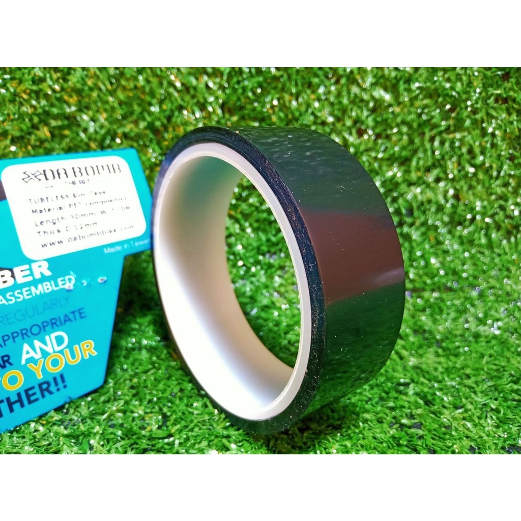Da Bomb Tubeless Rim Tape 30mm x 10m Black (100 original) Shopee