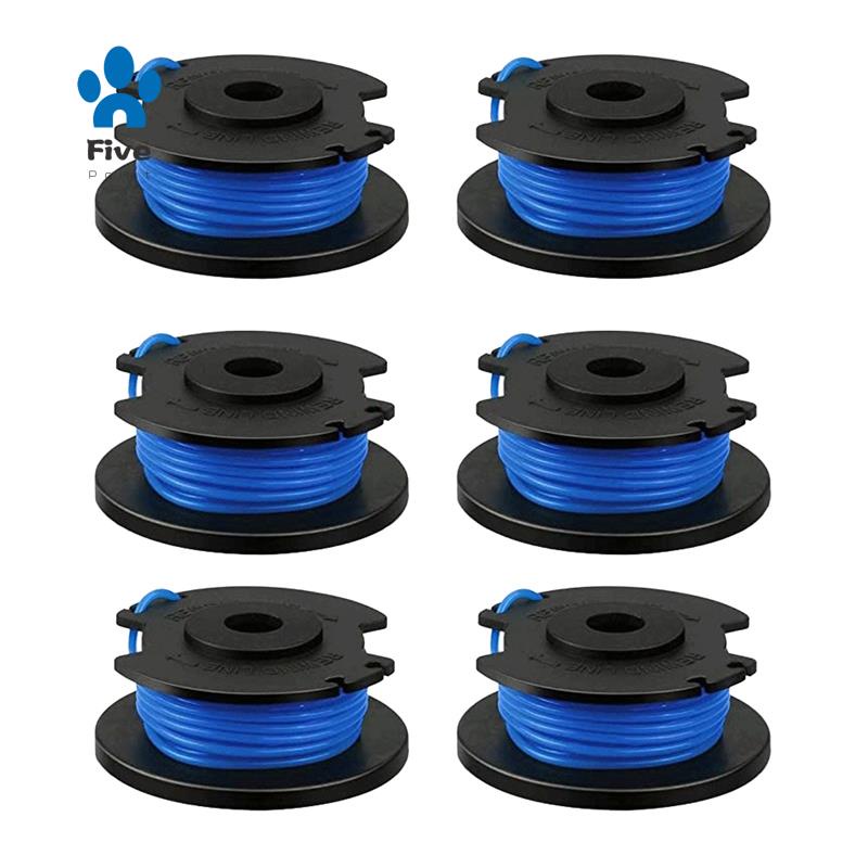 6 Pack Replacement Spools for Ryobi One+ AC14RL3A 18V 24V 40V Cordless