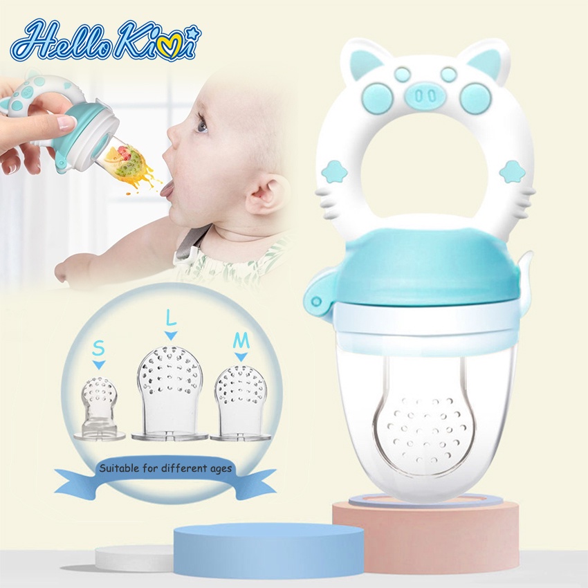 HelloKimi Baby Pacifier Fresh Food Feeder Newborn Infant Soother Fresh
