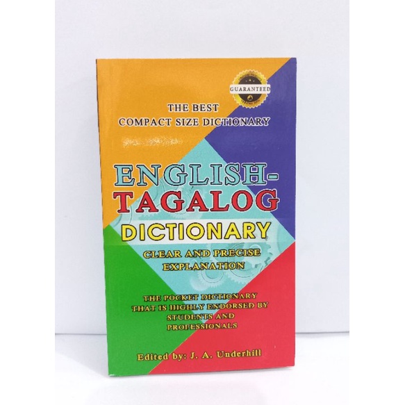 English Tagalog Pocket Dictionary Shopee Philippines