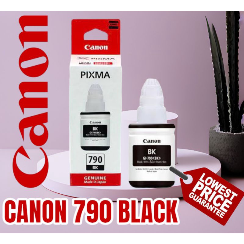 Canon GI790 Black Ink Bottle with G1000,G1010,G2000,G2010