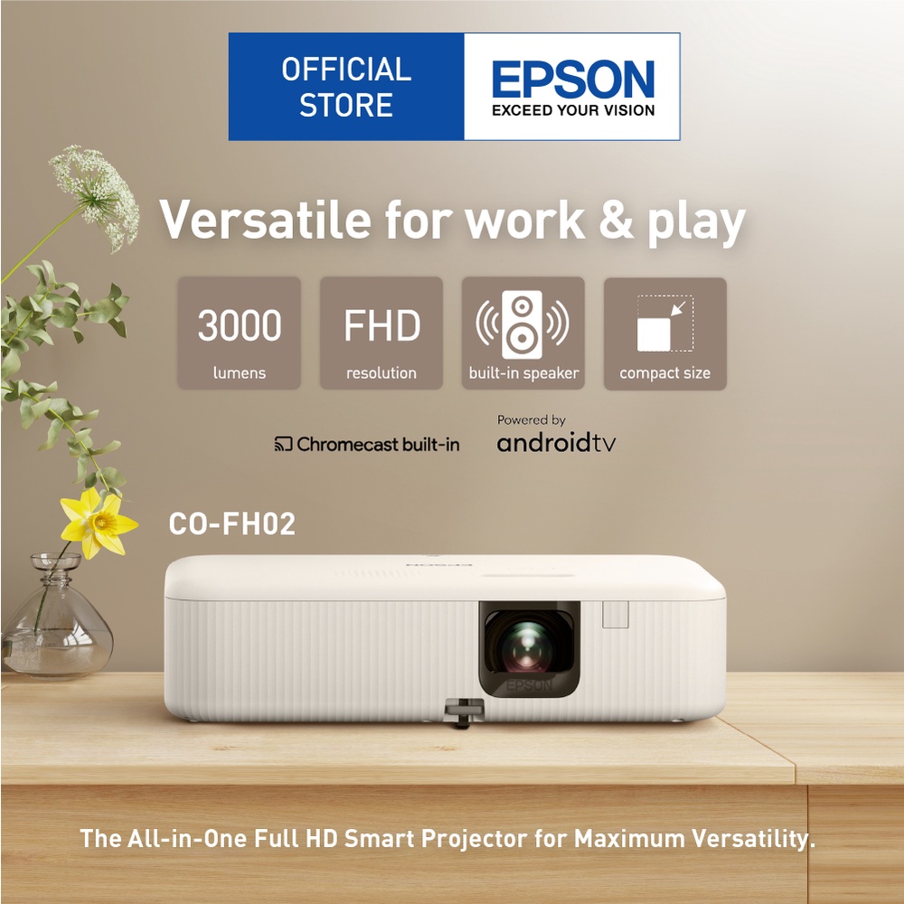 Epson COFH02 Smart Projector Shopee Philippines