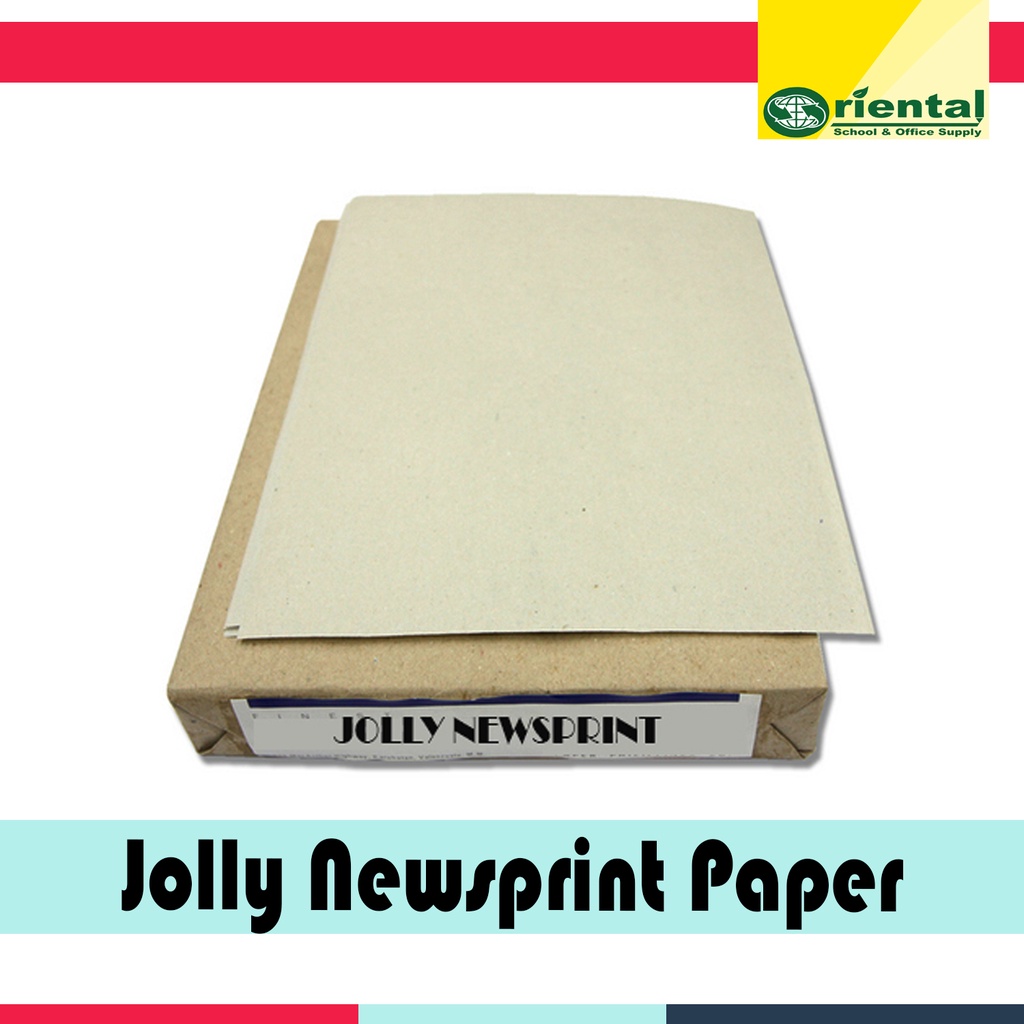 Newsprint Paper Sub 16 Used for Newspaper Sold per Ream Shopee