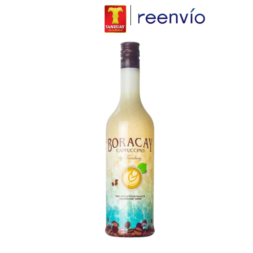 Tanduay Boracay Rum Cappuccino 750ml Shopee Philippines