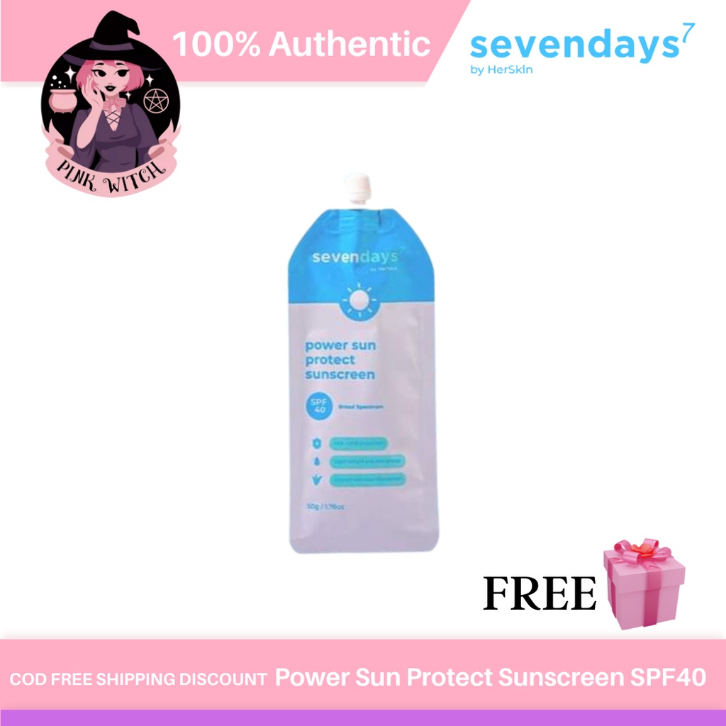 Seven Days by Her Skin Power Sun Protect SPF40 50g | Shopee Philippines