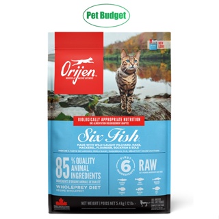 Free Shipping COD◐☃Orijen Six Fish Cat 5.4kg in original packaging I Dry Cat Food