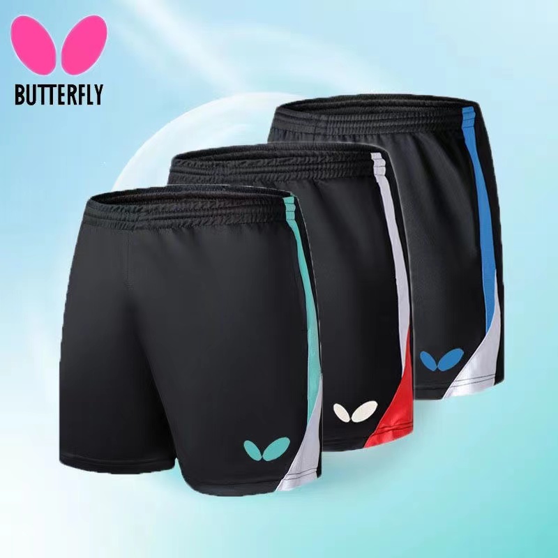 Butterfly New Table Tennis Shorts Men's and Women's Common Table Tennis Pants Competition
