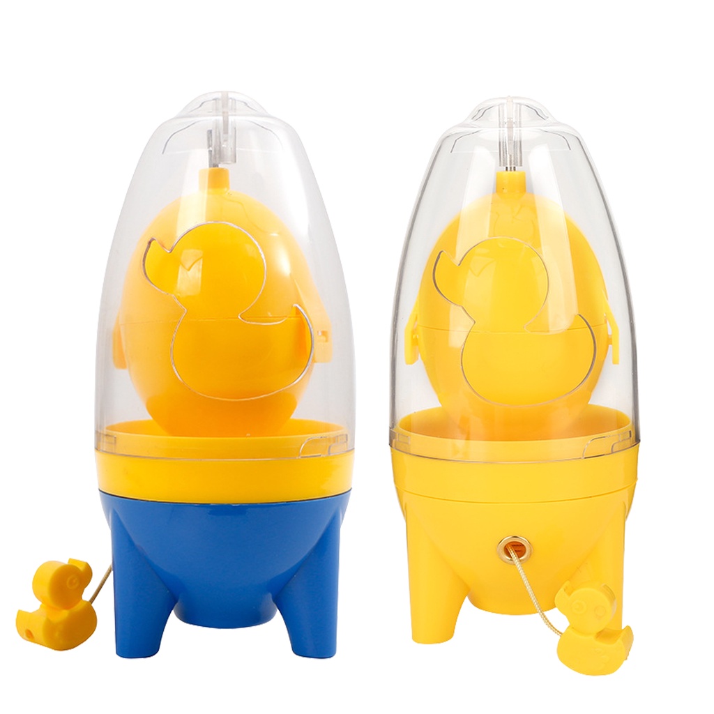 Egg Scrambler in Shell Manual Egg Spinner for Hard Boiled Eggs White and Yolk Golden Egg Mixer