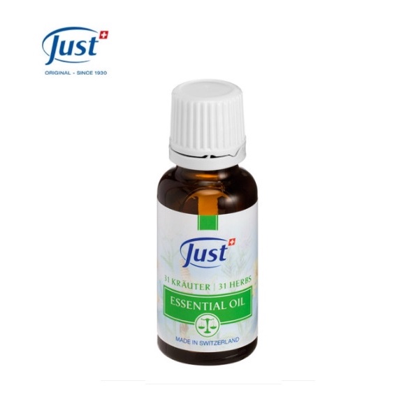[Swiss JUST] 31 Herbal oil 20ml (made in Switzerland), Essential Oil