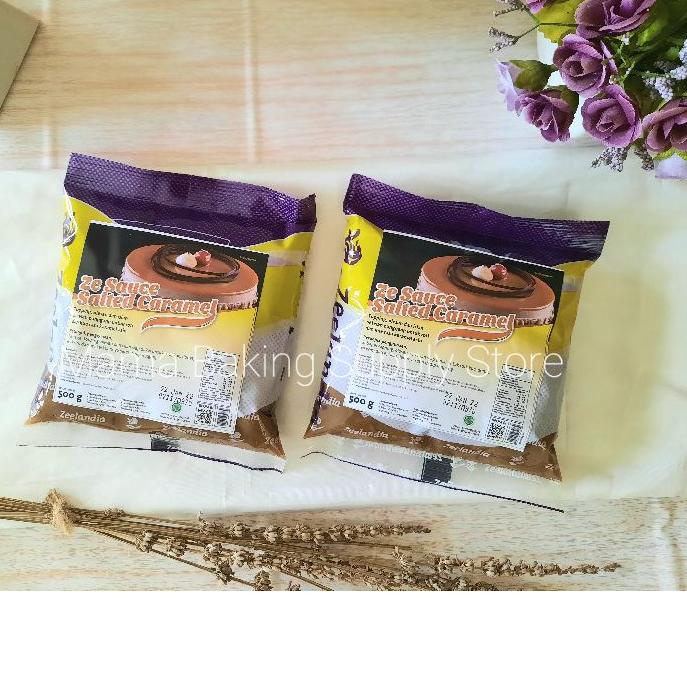 Ready ZEELANDIA Zesauce Ze Sauce Salted Caramel Sauce Caramel Salted