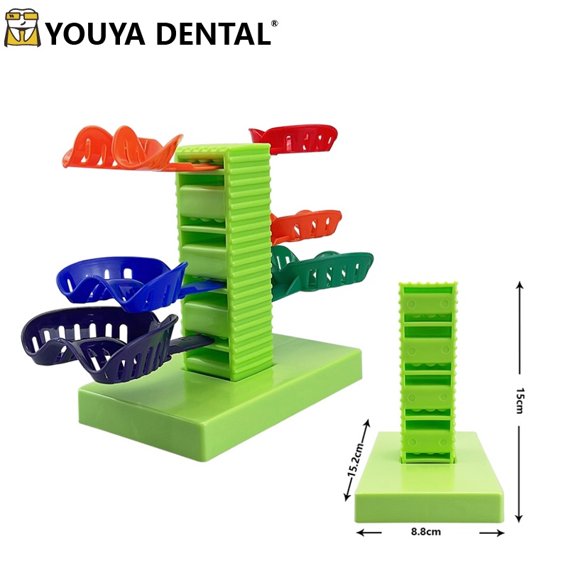 Tooth Tray Rack Dental Tray Bracket Dental Lab Oral Impression Tray