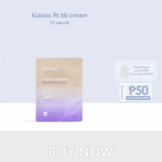 ∏▽◄Face Republic Klassic Fit BB Cream 2mL - 22 Natural