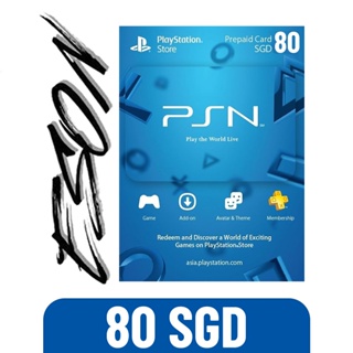 PSN SG - 80 SGD - Playstation - Instant Delivery - EsonShopPH