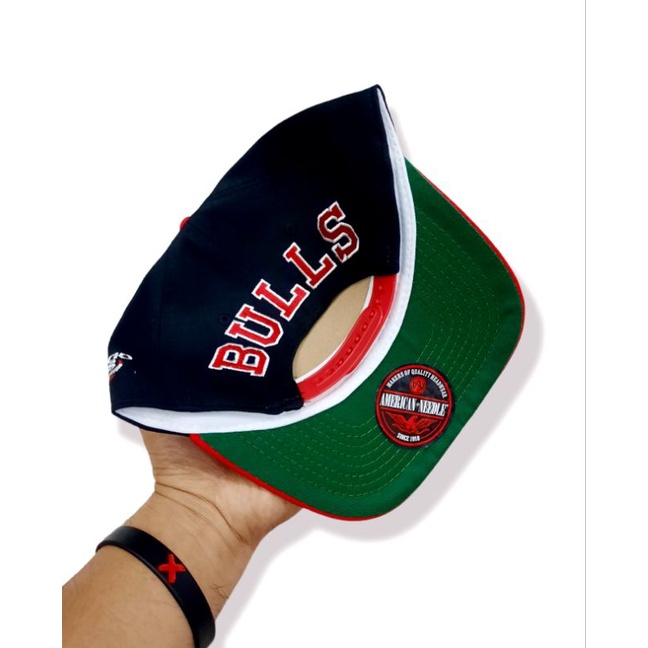 NEW CHICAGO BULLS  VINTAGE CAP OG LOGO CHRIS BROWN HATS BY AMERICAN NEEDLE