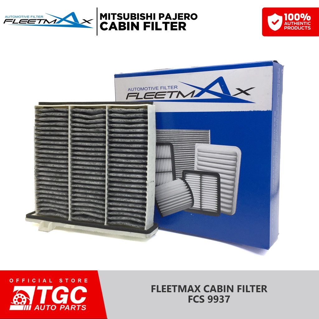 Fleetmax Cabin Filter / Aircon Filter Mitsubishi Pajero 2003 - 2017 ...