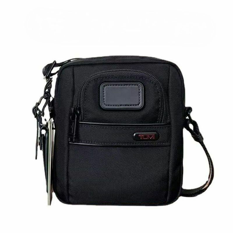 【Ready Stock】TUMI 22303111men Fashion Business Shoulder Messenger Bag Casual Portable Small Backpack【Nice6339.ph】