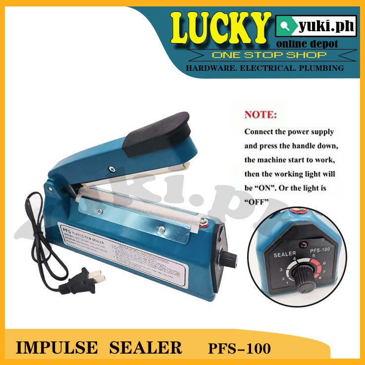 PLASTIC FILM SEALER / IMPULSE PLASTIC SEALER PFS100/150/200/250 (220V