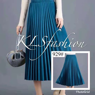High Quality Fashion Bangkok Korean Style Casual Plain Pleated Skirt