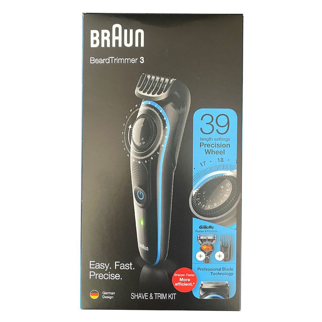 Braun Beard Trimmer 3 BT3240 Shave & Trim Kit (US Plug) 39 Length