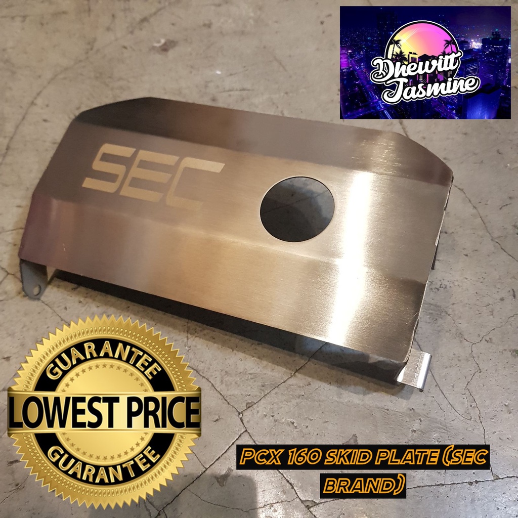 honda Pcx 160 skid plate (sec brand) Shopee Philippines