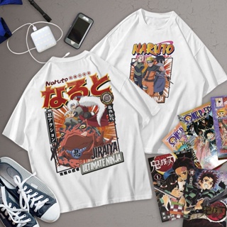 NEW Naruto Ultimate Ninja Manga Shirt Oversize White Tees Streetwear casual tops Summer New Style #4